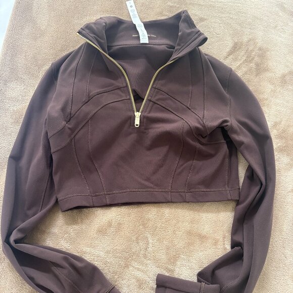 lululemon athletica Tops - Lululemon Define Cropped Half Zip *Luon